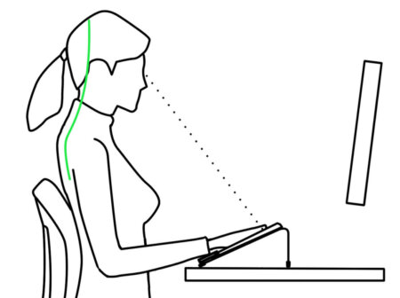 KeySlope Posture Correcting Keyboard Stand