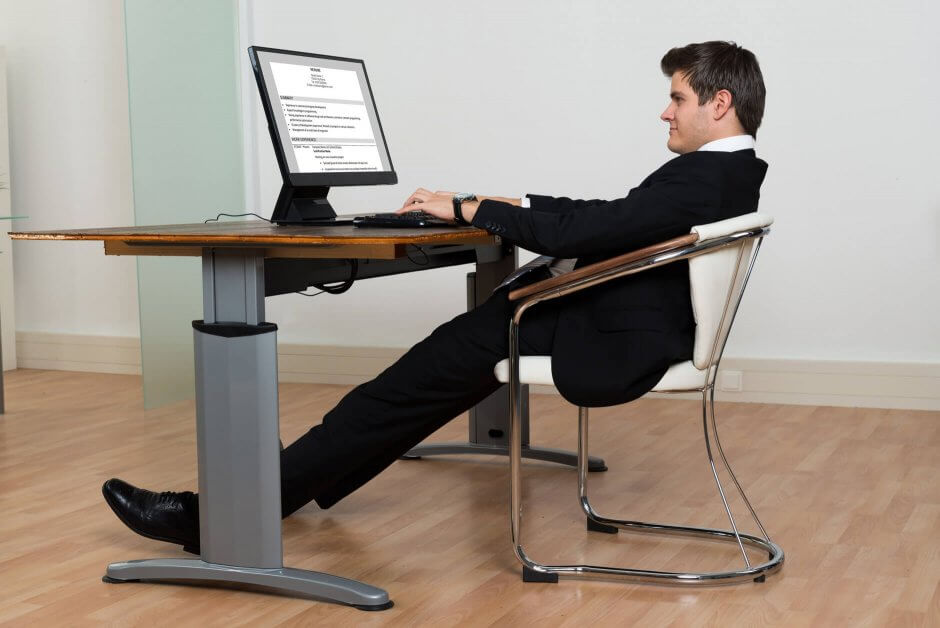 computer chair leaning to one side cheap online