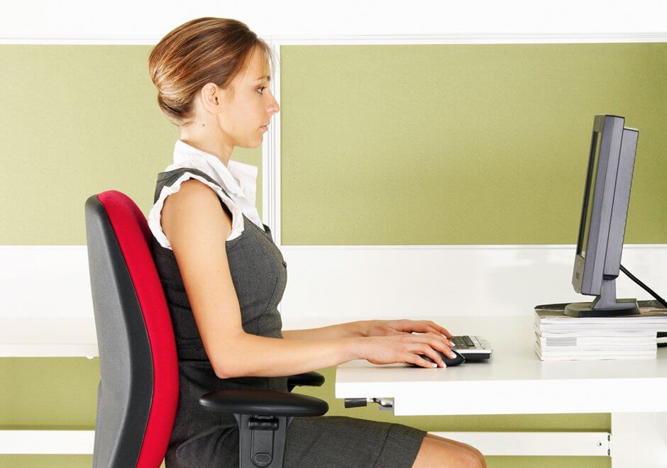 How To Adjust Your Office Chair To Get The Correct Sitting Posture